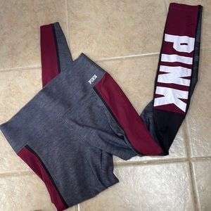 Juniors PINK yoga pants